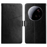 Y-shaped Pattern Flip Leather Phone Case, For Xiaomi 15 Ultra, For Xiaomi Poco X7 Pro, For Xiaomi 15 Pro, For Xiaomi 15, For Xiaomi 14T Pro 5G Global, For Xiaomi 14T 5G Global