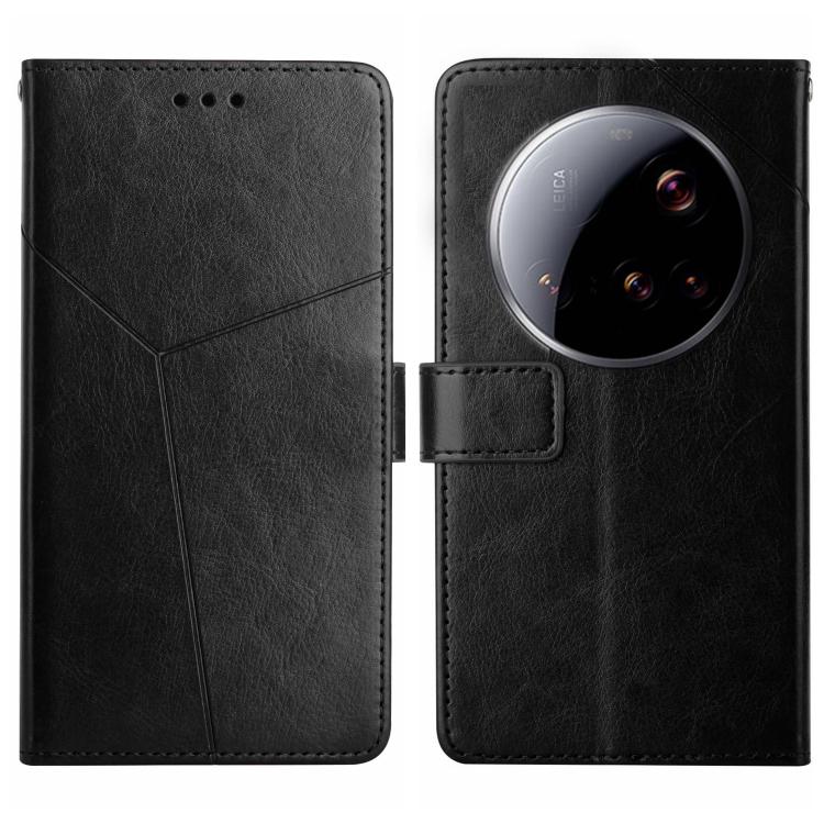 Y-shaped Pattern Flip Leather Phone Case, For Xiaomi 15 Ultra, For Xiaomi Poco X7 Pro, For Xiaomi 15 Pro, For Xiaomi 15, For Xiaomi 14T Pro 5G Global, For Xiaomi 14T 5G Global