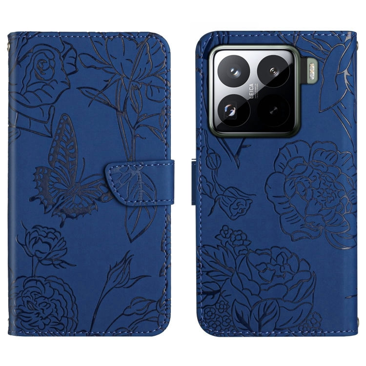 Skin Feel Butterfly Embossed Flip Leather Phone Case, For Xiaomi 15 Ultra, For Xiaomi Poco X7 Pro, For Xiaomi 15 Pro, For Xiaomi 15, For Xiaomi 14T Pro 5G Global, For Xiaomi 14T 5G Global