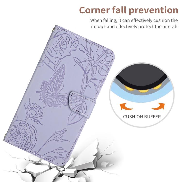 Skin Feel Butterfly Embossed Flip Leather Phone Case, For Xiaomi 15 Ultra, For Xiaomi Poco X7 Pro, For Xiaomi 15 Pro, For Xiaomi 15, For Xiaomi 14T Pro 5G Global, For Xiaomi 14T 5G Global