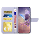 Skin Feel Butterfly Embossed Flip Leather Phone Case, For Xiaomi 15 Ultra, For Xiaomi Poco X7 Pro, For Xiaomi 15 Pro, For Xiaomi 15, For Xiaomi 14T Pro 5G Global, For Xiaomi 14T 5G Global