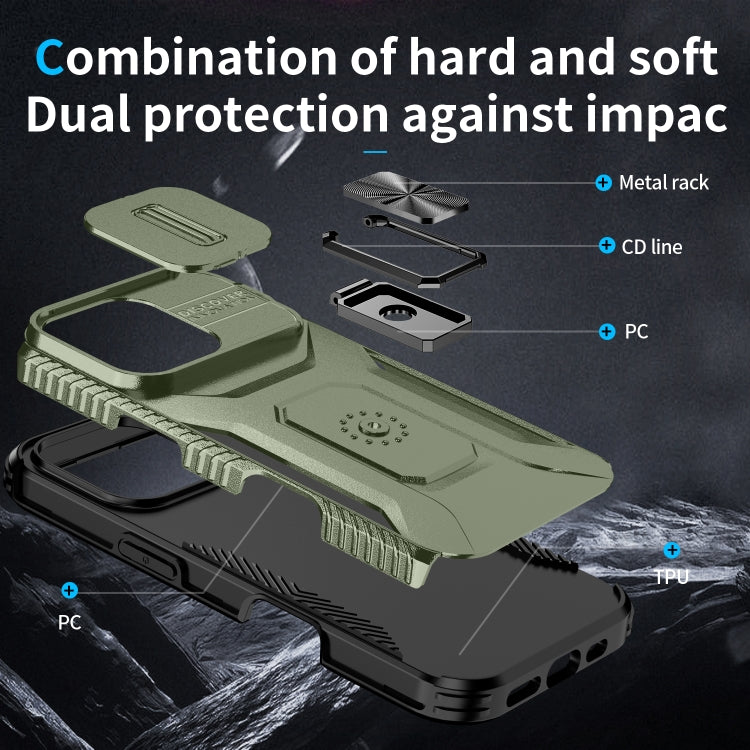 Sliding Camshield Holder Phone Case, For iPhone 16 Pro, For iPhone 16 Plus, For iPhone 16, For iPhone 11 Pro Max, For iPhone 11, For iPhone 11 Pro