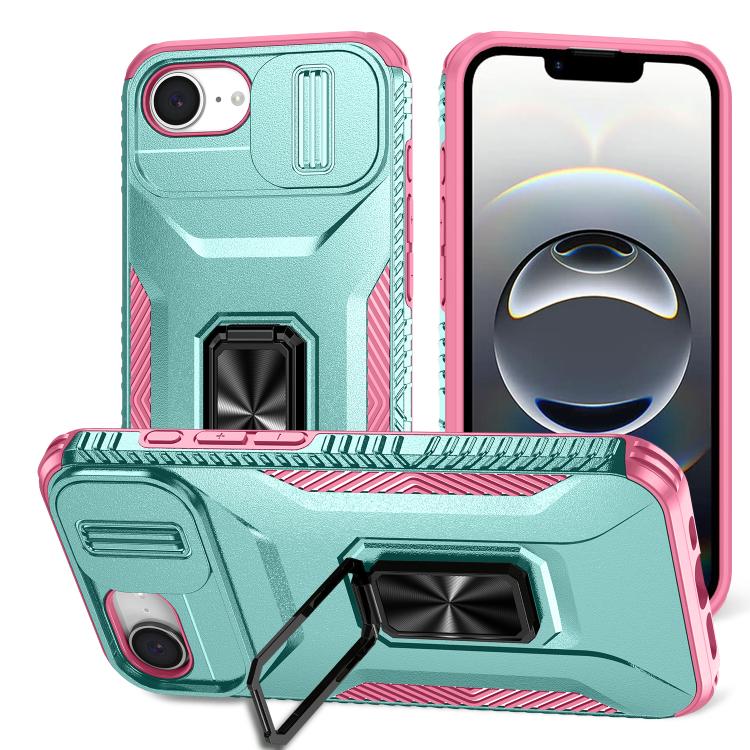 Sliding Camshield Holder Phone Case, For iPhone 18 Pro, For iPhone 18 Pro Max, For iPhone 17e / 16e, For iPhone 17 Pro Max, For iPhone 17 Pro, For iPhone 17