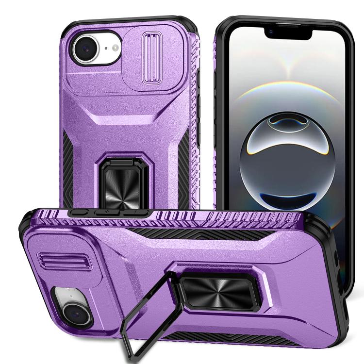 Sliding Camshield Holder Phone Case, For iPhone 18 Pro, For iPhone 18 Pro Max, For iPhone 17e / 16e, For iPhone 17 Pro Max, For iPhone 17 Pro, For iPhone 17