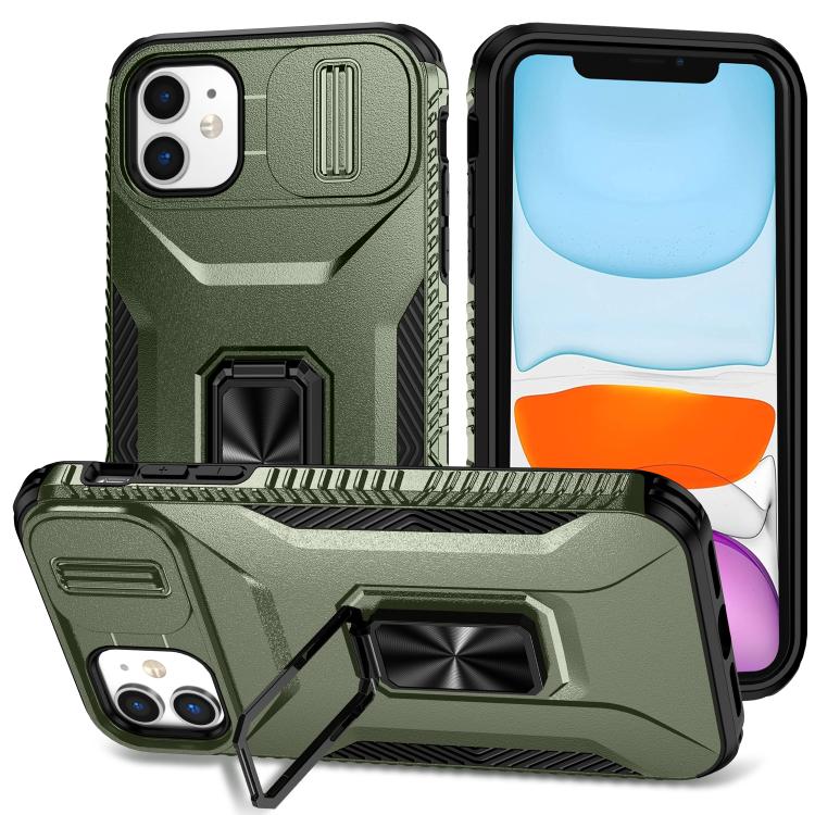 Sliding Camshield Holder Phone Case, For iPhone 16 Pro, For iPhone 16 Plus, For iPhone 16, For iPhone 11 Pro Max, For iPhone 11, For iPhone 11 Pro