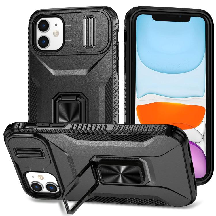 Sliding Camshield Holder Phone Case, For iPhone 16 Pro, For iPhone 16 Plus, For iPhone 16, For iPhone 11 Pro Max, For iPhone 11, For iPhone 11 Pro