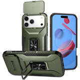 Sliding Camshield Holder Phone Case, For iPhone 18 Pro, For iPhone 18 Pro Max, For iPhone 17e / 16e, For iPhone 17 Pro Max, For iPhone 17 Pro, For iPhone 17