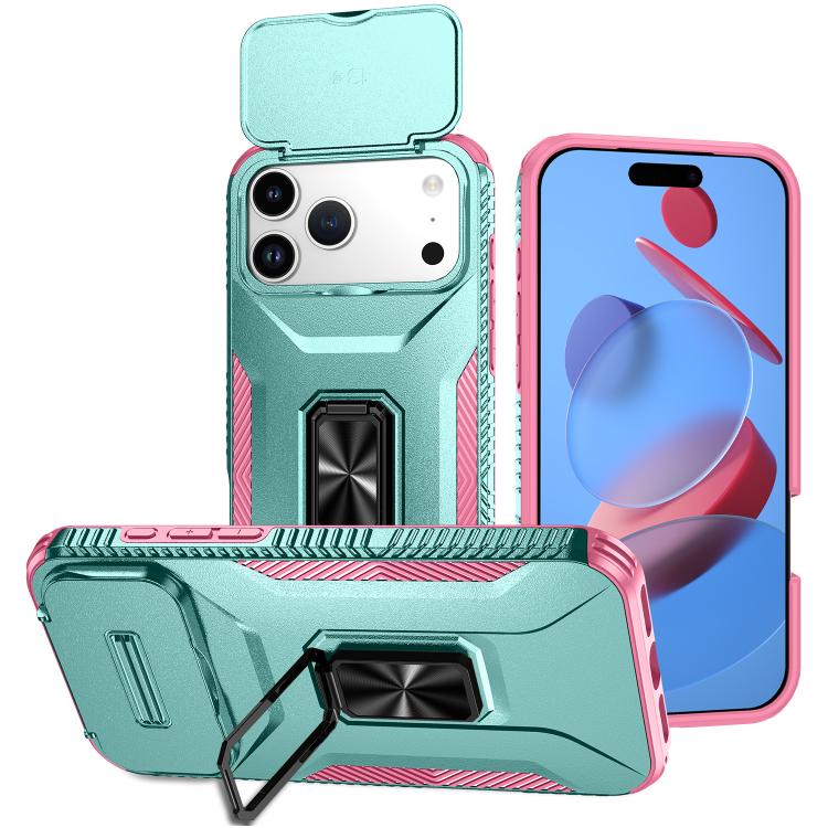 Sliding Camshield Holder Phone Case, For iPhone 18 Pro, For iPhone 18 Pro Max, For iPhone 17e / 16e, For iPhone 17 Pro Max, For iPhone 17 Pro, For iPhone 17