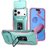 Sliding Camshield Holder Phone Case, For iPhone 18 Pro, For iPhone 18 Pro Max, For iPhone 17e / 16e, For iPhone 17 Pro Max, For iPhone 17 Pro, For iPhone 17