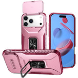 Sliding Camshield Holder Phone Case, For iPhone 18 Pro, For iPhone 18 Pro Max, For iPhone 17e / 16e, For iPhone 17 Pro Max, For iPhone 17 Pro, For iPhone 17