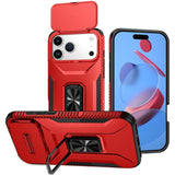Sliding Camshield Holder Phone Case, For iPhone 18 Pro, For iPhone 18 Pro Max, For iPhone 17e / 16e, For iPhone 17 Pro Max, For iPhone 17 Pro, For iPhone 17