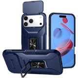 Sliding Camshield Holder Phone Case, For iPhone 18 Pro, For iPhone 18 Pro Max, For iPhone 17e / 16e, For iPhone 17 Pro Max, For iPhone 17 Pro, For iPhone 17