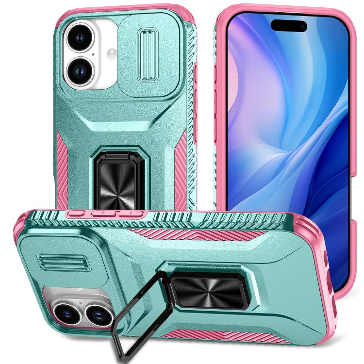 Sliding Camshield Holder Phone Case, For iPhone 17e / 16e, For iPhone 17 Pro Max, For iPhone 17 Pro, For iPhone 17, For iPhone Air, For iPhone 16 Pro Max