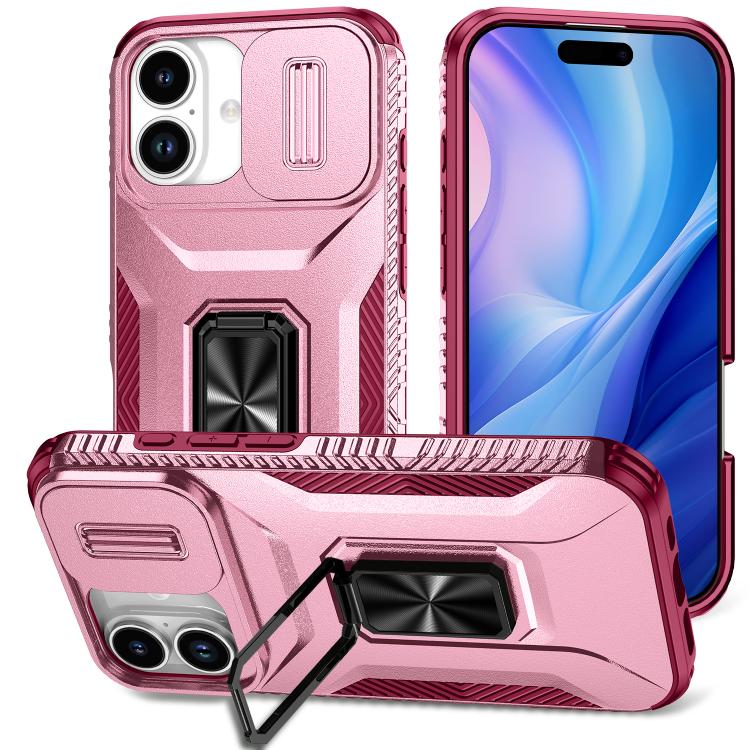 Sliding Camshield Holder Phone Case, For iPhone 17e / 16e, For iPhone 17 Pro Max, For iPhone 17 Pro, For iPhone 17, For iPhone Air, For iPhone 16 Pro Max