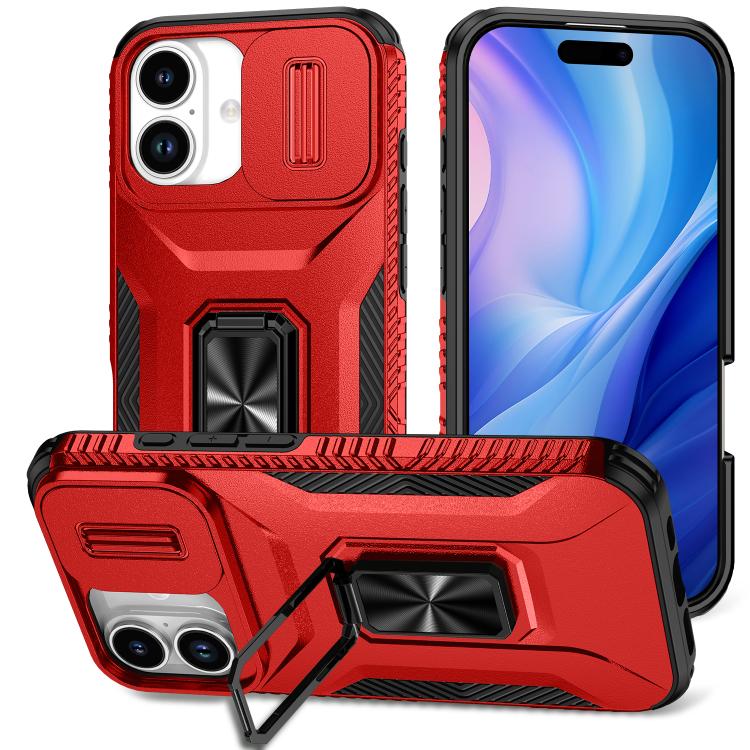 Sliding Camshield Holder Phone Case, For iPhone 17e / 16e, For iPhone 17 Pro Max, For iPhone 17 Pro, For iPhone 17, For iPhone Air, For iPhone 16 Pro Max
