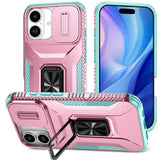 Sliding Camshield Holder Phone Case, For iPhone 17e / 16e, For iPhone 17 Pro Max, For iPhone 17 Pro, For iPhone 17, For iPhone Air, For iPhone 16 Pro Max