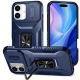 Sliding Camshield Holder Phone Case, For iPhone 17e / 16e, For iPhone 17 Pro Max, For iPhone 17 Pro, For iPhone 17, For iPhone Air, For iPhone 16 Pro Max