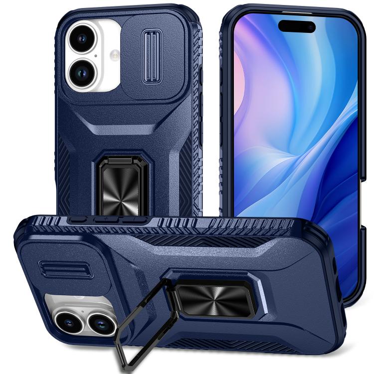 Sliding Camshield Holder Phone Case, For iPhone 17e / 16e, For iPhone 17 Pro Max, For iPhone 17 Pro, For iPhone 17, For iPhone Air, For iPhone 16 Pro Max