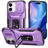 Sliding Camshield Holder Phone Case, For iPhone 17e / 16e, For iPhone 17 Pro Max, For iPhone 17 Pro, For iPhone 17, For iPhone Air, For iPhone 16 Pro Max