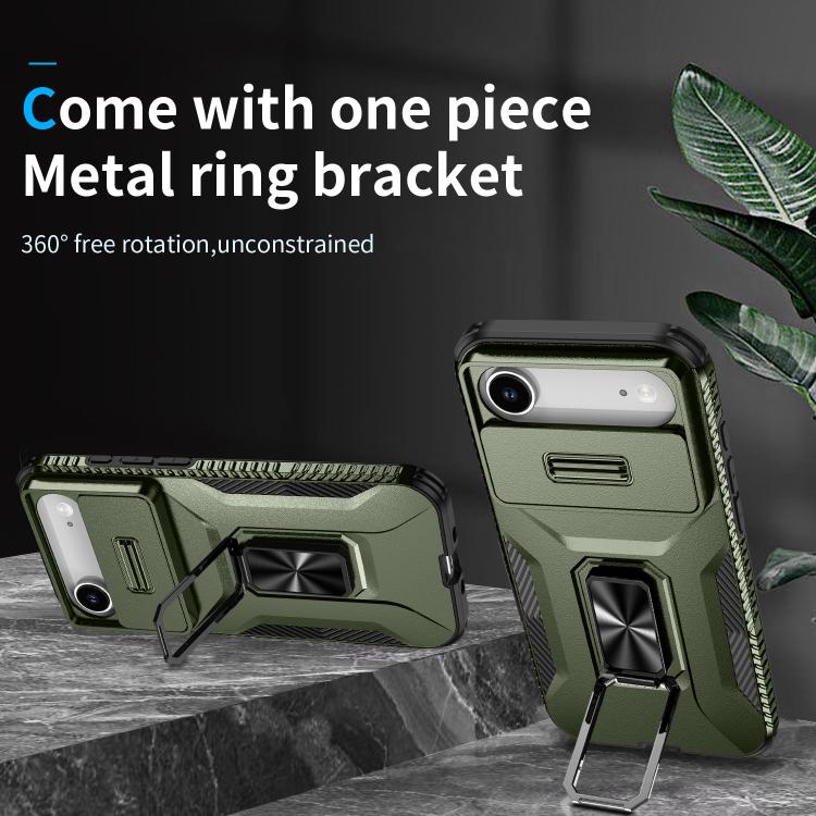 Sliding Camshield Holder Phone Case, For iPhone Air, For iPhone 16 Pro Max, For iPhone 16 Pro, For iPhone 16 Plus, For iPhone 16, For iPhone 11 Pro Max