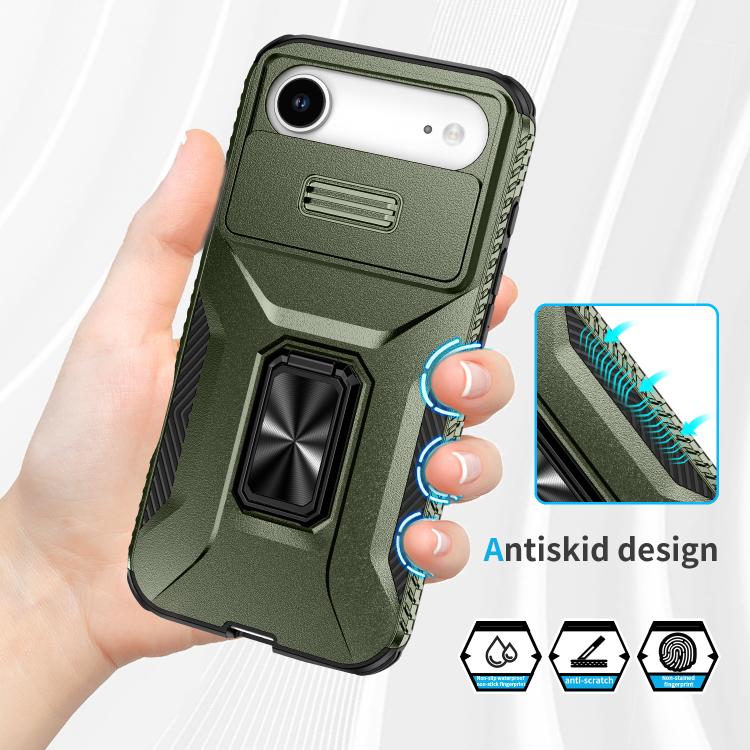 Sliding Camshield Holder Phone Case, For iPhone Air, For iPhone 16 Pro Max, For iPhone 16 Pro, For iPhone 16 Plus, For iPhone 16, For iPhone 11 Pro Max