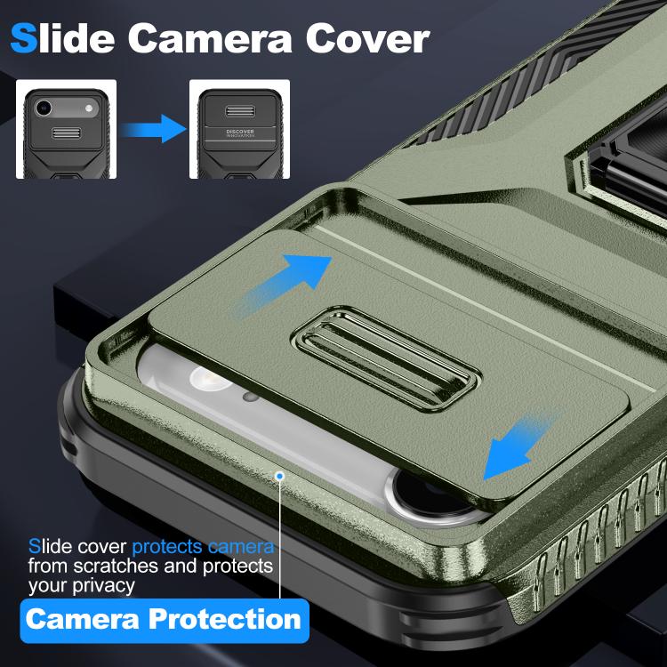 Sliding Camshield Holder Phone Case, For iPhone Air, For iPhone 16 Pro Max, For iPhone 16 Pro, For iPhone 16 Plus, For iPhone 16, For iPhone 11 Pro Max