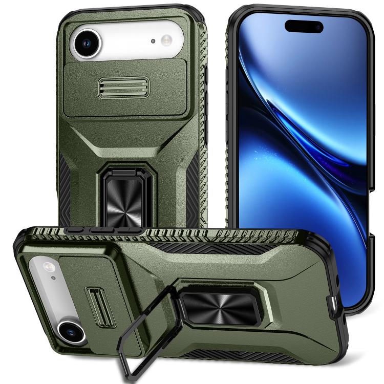 Sliding Camshield Holder Phone Case, For iPhone Air, For iPhone 16 Pro Max, For iPhone 16 Pro, For iPhone 16 Plus, For iPhone 16, For iPhone 11 Pro Max