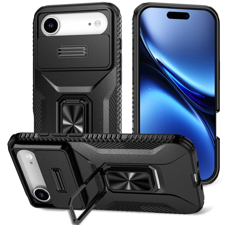 Sliding Camshield Holder Phone Case, For iPhone Air, For iPhone 16 Pro Max, For iPhone 16 Pro, For iPhone 16 Plus, For iPhone 16, For iPhone 11 Pro Max