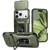 Sliding Camshield Holder Phone Case, For iPhone 18 Pro, For iPhone 18 Pro Max, For iPhone 17e / 16e, For iPhone 17 Pro Max, For iPhone 17 Pro, For iPhone 17