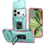 Sliding Camshield Holder Phone Case, For iPhone 18 Pro, For iPhone 18 Pro Max, For iPhone 17e / 16e, For iPhone 17 Pro Max, For iPhone 17 Pro, For iPhone 17