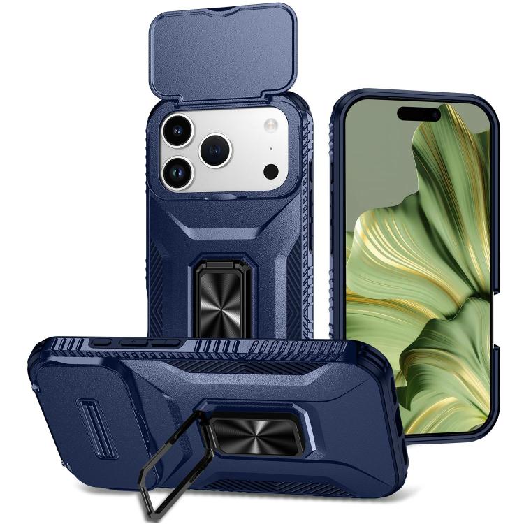 Sliding Camshield Holder Phone Case, For iPhone 18 Pro, For iPhone 18 Pro Max, For iPhone 17e / 16e, For iPhone 17 Pro Max, For iPhone 17 Pro, For iPhone 17