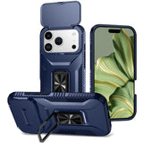 Sliding Camshield Holder Phone Case, For iPhone 18 Pro, For iPhone 18 Pro Max, For iPhone 17e / 16e, For iPhone 17 Pro Max, For iPhone 17 Pro, For iPhone 17
