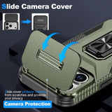 Sliding Camshield Holder Phone Case, For iPhone 18 Pro, For iPhone 18 Pro Max, For iPhone 17e / 16e, For iPhone 17 Pro Max, For iPhone 17 Pro, For iPhone 17