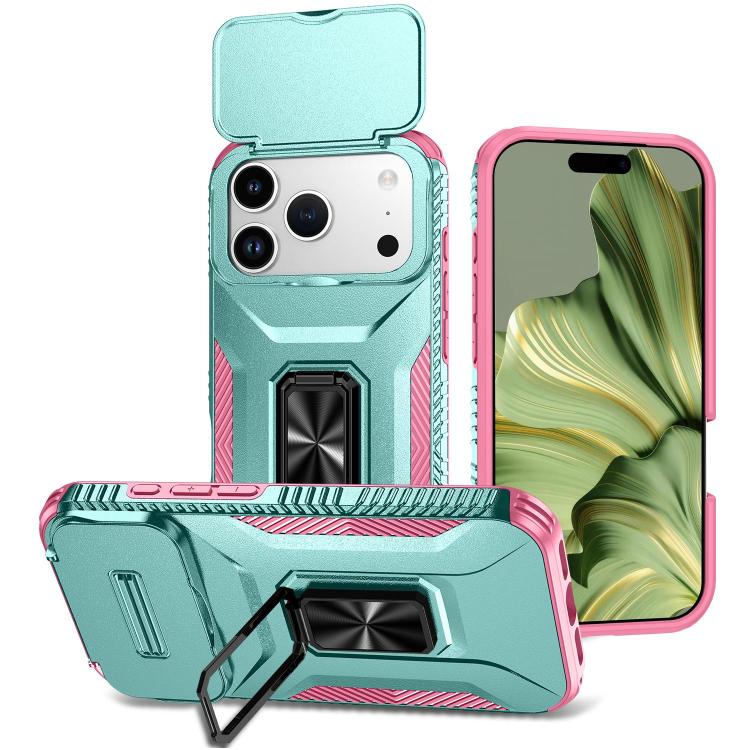 Sliding Camshield Holder Phone Case, For iPhone 18 Pro, For iPhone 18 Pro Max, For iPhone 17e / 16e, For iPhone 17 Pro Max, For iPhone 17 Pro, For iPhone 17