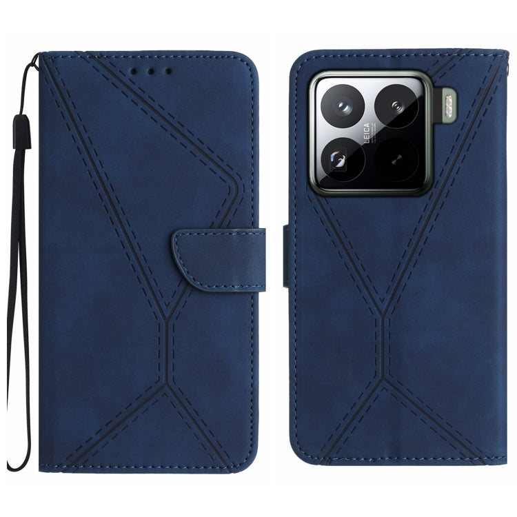 Stitching Embossed Leather Phone Case, For Xiaomi 15 Ultra, For Xiaomi Poco X7 Pro, For Xiaomi 15 Pro, For Xiaomi 15, For Xiaomi 14T Pro 5G Global, For Xiaomi 14T 5G Global