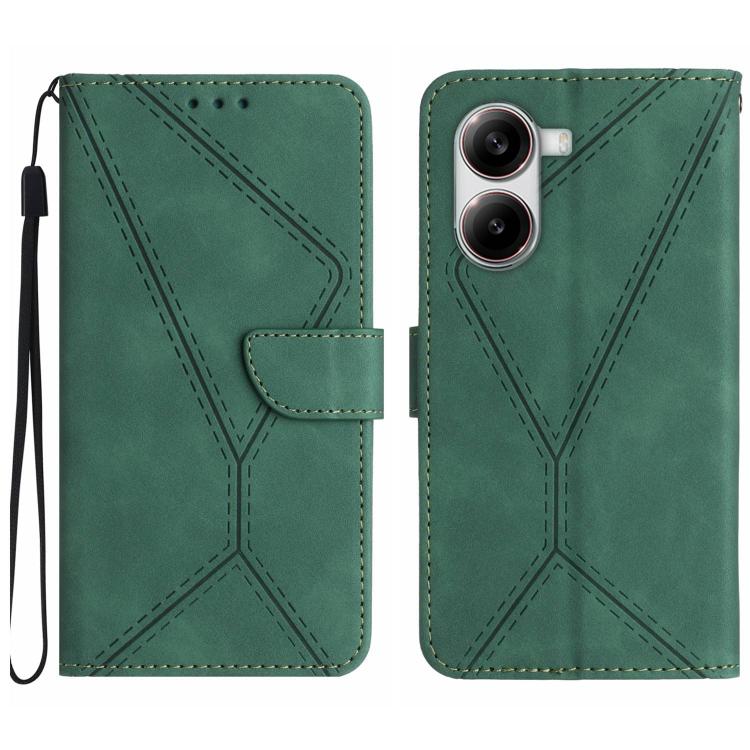 Stitching Embossed Leather Phone Case, For Xiaomi 15T, For Xiaomi 15 Ultra, For Xiaomi Poco X7 Pro, For Xiaomi 15 Pro, For Xiaomi 15, For Xiaomi 14T Pro 5G Global, For Xiaomi 14T 5G Global
