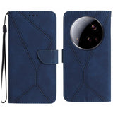 Stitching Embossed Leather Phone Case, For Xiaomi 15T, For Xiaomi 15 Ultra, For Xiaomi Poco X7 Pro, For Xiaomi 15 Pro, For Xiaomi 15, For Xiaomi 14T Pro 5G Global, For Xiaomi 14T 5G Global