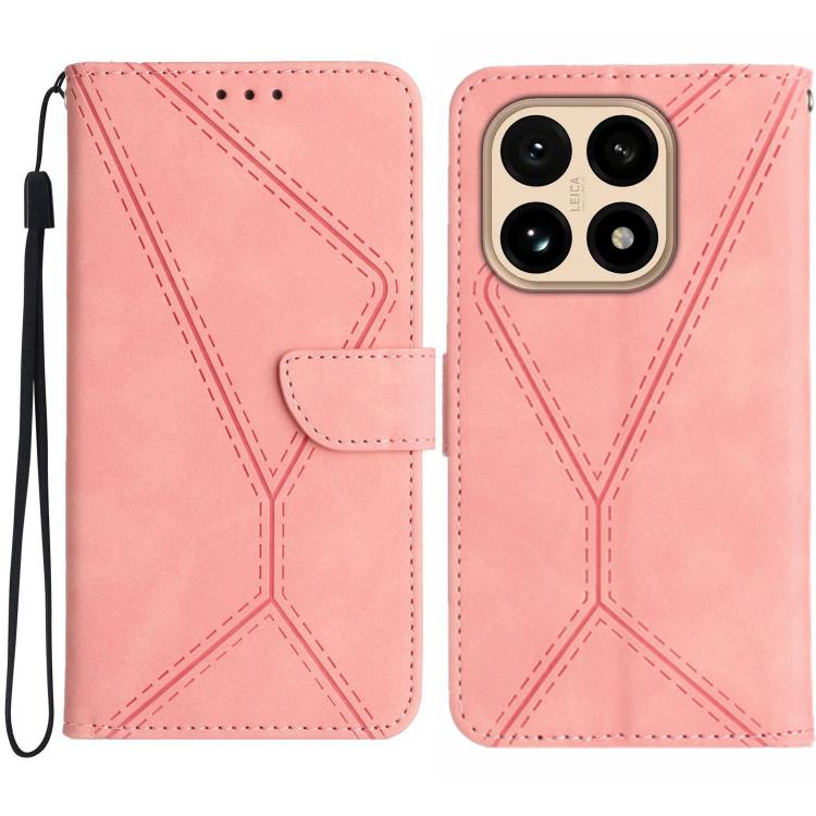 Stitching Embossed Leather Phone Case, For Xiaomi 15T, For Xiaomi 15 Ultra, For Xiaomi Poco X7 Pro, For Xiaomi 15 Pro, For Xiaomi 15, For Xiaomi 14T Pro 5G Global, For Xiaomi 14T 5G Global