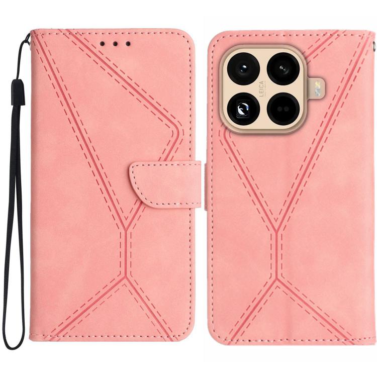 Stitching Embossed Leather Phone Case, For Xiaomi 17T 5G, For Xiaomi Poco X8 Pro 5G, For Xiaomi 17 Pro Max, For Xiaomi 17 Pro, For Xiaomi 17, For Xiaomi Poco M7 4G 169mm, For Xiaomi 15T Pro, For Xiaomi 15T