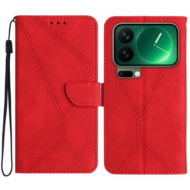 Stitching Embossed Leather Phone Case, For Xiaomi 17T 5G, For Xiaomi Poco X8 Pro 5G, For Xiaomi 17 Pro Max, For Xiaomi 17 Pro, For Xiaomi 17, For Xiaomi Poco M7 4G 169mm, For Xiaomi 15T Pro, For Xiaomi 15T