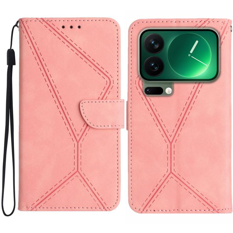 Stitching Embossed Leather Phone Case, For Xiaomi 17T 5G, For Xiaomi Poco X8 Pro 5G, For Xiaomi 17 Pro Max, For Xiaomi 17 Pro, For Xiaomi 17, For Xiaomi Poco M7 4G 169mm, For Xiaomi 15T Pro, For Xiaomi 15T