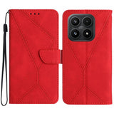 Stitching Embossed Leather Phone Case, For Xiaomi 17T 5G, For Xiaomi Poco X8 Pro 5G, For Xiaomi 17 Pro Max, For Xiaomi 17 Pro, For Xiaomi 17, For Xiaomi Poco M7 4G 169mm, For Xiaomi 15T Pro, For Xiaomi 15T