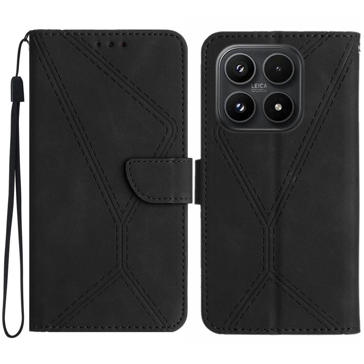 Stitching Embossed Leather Phone Case, For Xiaomi 17T 5G, For Xiaomi Poco X8 Pro 5G, For Xiaomi 17 Pro Max, For Xiaomi 17 Pro, For Xiaomi 17, For Xiaomi Poco M7 4G 169mm, For Xiaomi 15T Pro, For Xiaomi 15T