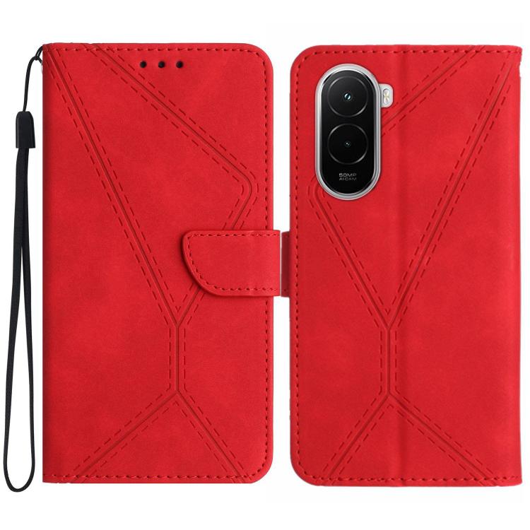 Stitching Embossed Leather Phone Case, For Xiaomi 17T 5G, For Xiaomi Poco X8 Pro 5G, For Xiaomi 17 Pro Max, For Xiaomi 17 Pro, For Xiaomi 17, For Xiaomi Poco M7 4G 169mm, For Xiaomi 15T Pro, For Xiaomi 15T