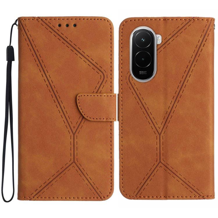 Stitching Embossed Leather Phone Case, For Xiaomi 17T 5G, For Xiaomi Poco X8 Pro 5G, For Xiaomi 17 Pro Max, For Xiaomi 17 Pro, For Xiaomi 17, For Xiaomi Poco M7 4G 169mm, For Xiaomi 15T Pro, For Xiaomi 15T