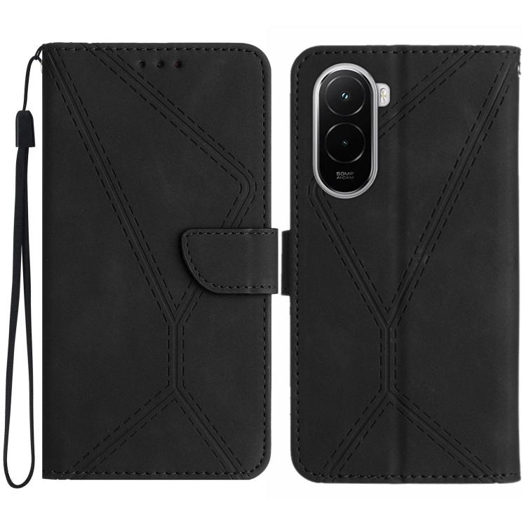 Stitching Embossed Leather Phone Case, For Xiaomi 17T 5G, For Xiaomi Poco X8 Pro 5G, For Xiaomi 17 Pro Max, For Xiaomi 17 Pro, For Xiaomi 17, For Xiaomi Poco M7 4G 169mm, For Xiaomi 15T Pro, For Xiaomi 15T