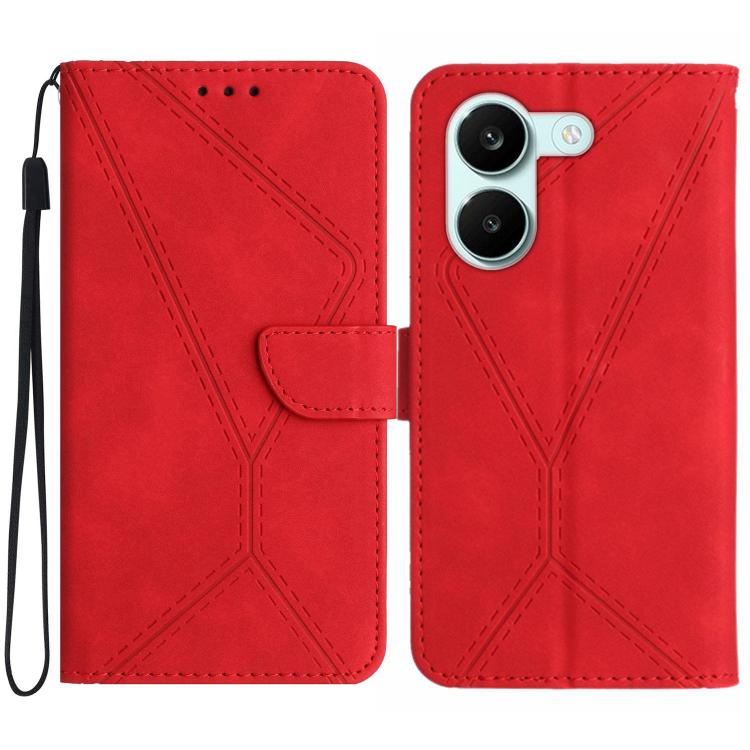 Stitching Embossed Leather Phone Case, For Xiaomi 17T Pro 5G, For Xiaomi 17T 5G, For Xiaomi Poco X8 Pro 5G, For Xiaomi 17 Pro Max, For Xiaomi 17 Pro, For Xiaomi 17, For Xiaomi Poco M7 4G 169mm, For Xiaomi 15T Pro