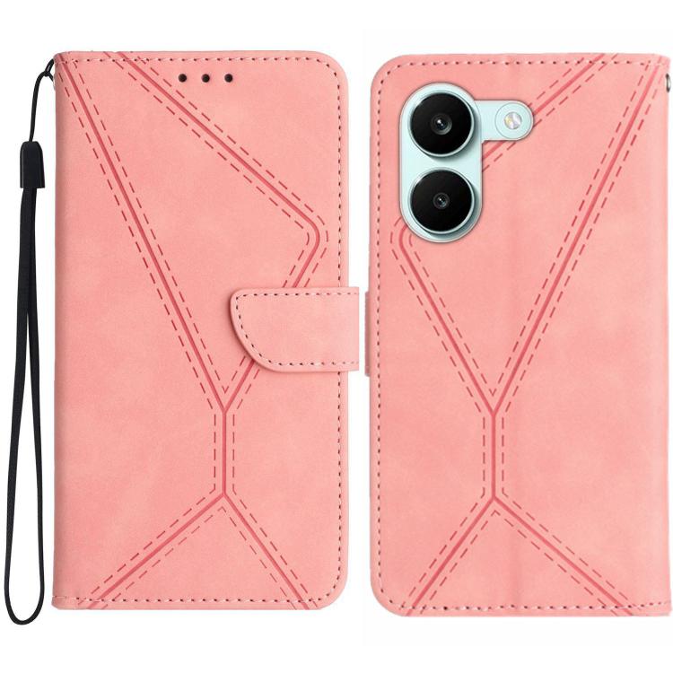 Stitching Embossed Leather Phone Case, For Xiaomi 17T Pro 5G, For Xiaomi 17T 5G, For Xiaomi Poco X8 Pro 5G, For Xiaomi 17 Pro Max, For Xiaomi 17 Pro, For Xiaomi 17, For Xiaomi Poco M7 4G 169mm, For Xiaomi 15T Pro