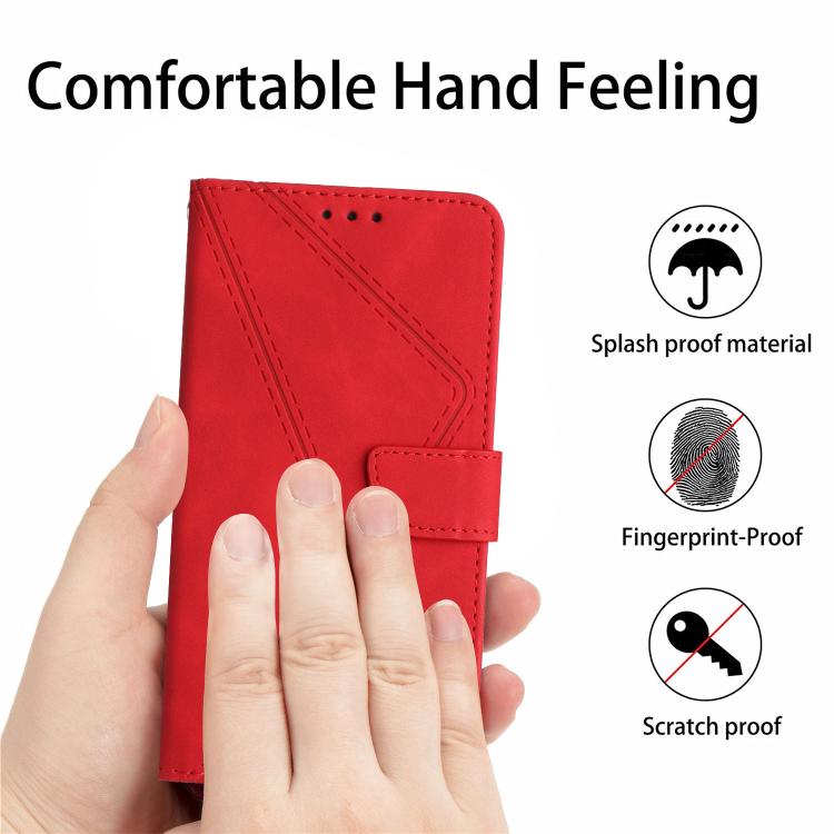 Stitching Embossed Leather Phone Case, For Xiaomi 17T Pro 5G, For Xiaomi 17T 5G, For Xiaomi Poco X8 Pro 5G, For Xiaomi 17 Pro Max, For Xiaomi 17 Pro, For Xiaomi 17, For Xiaomi Poco M7 4G 169mm, For Xiaomi 15T Pro