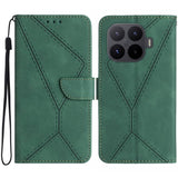 Stitching Embossed Leather Phone Case, For Xiaomi 17T Pro 5G, For Xiaomi 17T 5G, For Xiaomi Poco X8 Pro 5G, For Xiaomi 17 Pro Max, For Xiaomi 17 Pro, For Xiaomi 17, For Xiaomi Poco M7 4G 169mm, For Xiaomi 15T Pro